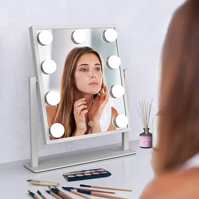 Bayt Specchio Trucco Hollywood con Luci