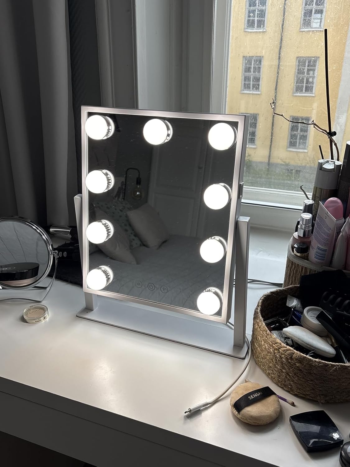 Bayt Specchio Trucco Hollywood con Luci